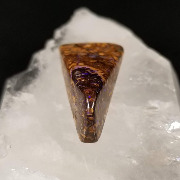 Australian Koroit Opal * boulder opal cab 35.47 x 16.04 x 10.80mm * LKO145L5 - Picture 6 of 13